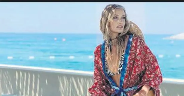 Çek model Tereza Maxova'dan renkli poz
