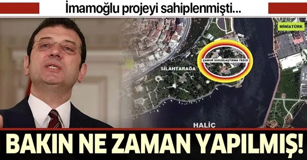 İBB Başkanı Ekrem İmamoğlu sahiplenmişti... O projenin ihalesi 2018’de yapılmış