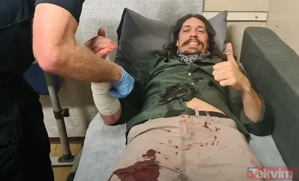 Sadece yardım etmek istemişti! Eline aldığı dev piton talihsiz adamın atardamarını parçaladı: İşte o anlar - 20