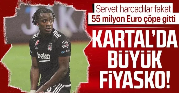 Beşiktaş’ın yeni transferleri sınıfta kaldı! 55 milyon Euro’luk fiyasko