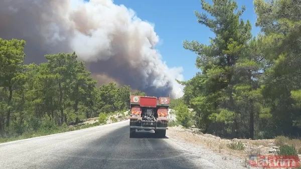 Antalya Manavgat'ta yangın felaketi! A Haber olay yerinde: "Bölgede nefes almakta güçlük çekiyoruz" - 8