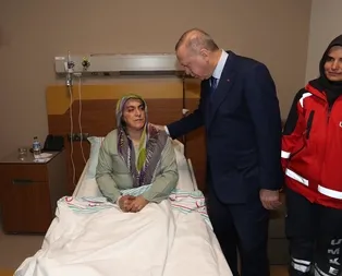 Son dakika: Başkan Erdoğan Elazığ’daki depremde yaralanan vatandaşlarımızı hastanede ziyaret etti