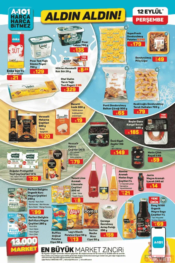 A101'de beyaz eşya indirimi! 12 Eylül kataloğunda yeni mutfak ürünleri yayınlandı - 11