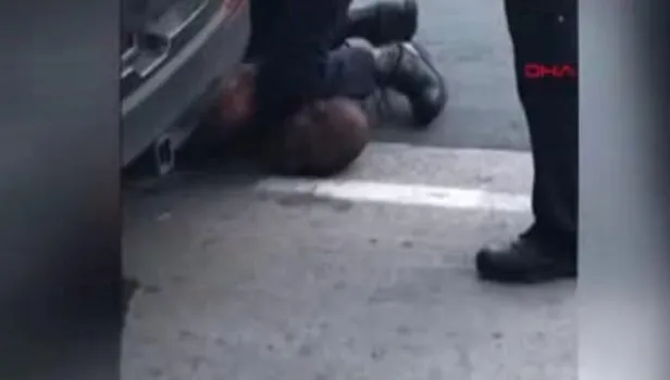 ABD'de dehşete düşüren polis şiddeti böyle görüntülendi: Şüpheliyi boğarak öldürdü