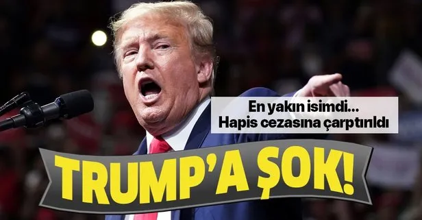 Trump'a şok! 3 yıl 4 ay hapis cezası...