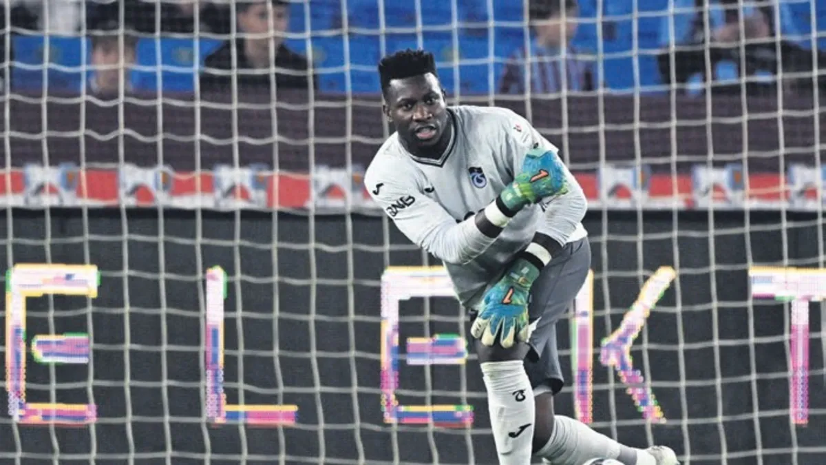 Trabzonspor’da Andre Onana sevinci: Kamerun AFCON kadrosunda yer almadı