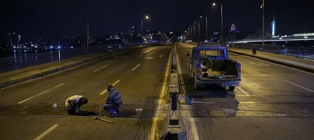 Atatürk Köprüsü bu gece trafiğe kapatılıyor