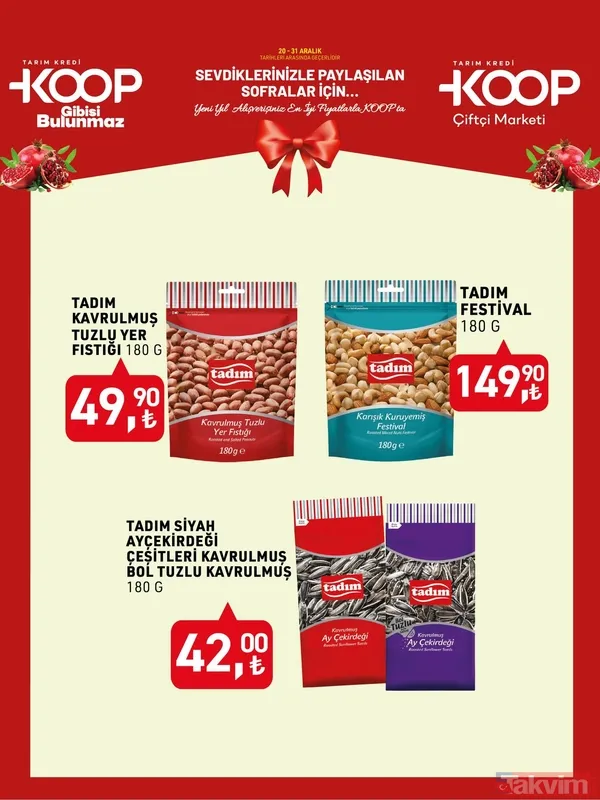 Hafta sonu fırsat alarmı! KOOP Market’te 20-21 Aralık’a özel çay, tavuk ve sıvı yağda indirimli fiyatlar - 16