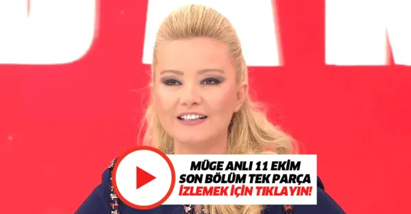 Müge Anlı ile Tatlı Sert 11 Ekim son bölüm izle! Canlı yayında eşinden karaciğerini isteyen Melike Özmen'in gergin karşılaşması!-1