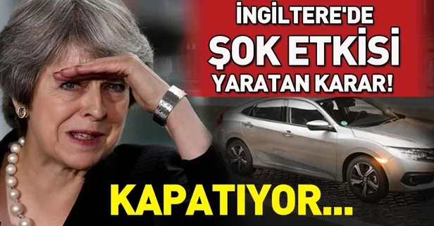 İngiltere'yi şoke eden gelişme! Kapatıyor...