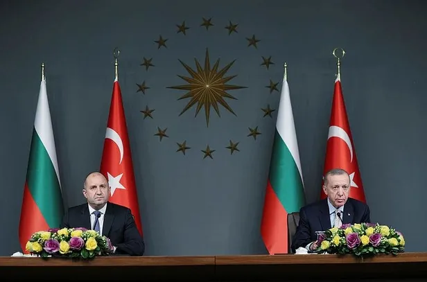 Başkan Erdoğan Bulgaristan Cumhurbaşkanı Rumen Radev'i Vahdettin Köşkü'nde kabul etti-3