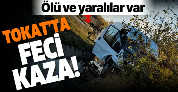 Son dakika: Tokat’ın Niksar ilçesinde servis minibüsü otomobille çarpıştı: 1 ölü, 9 yaralı