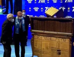 Başkan Erdoğan’a Kur’an-ı Kerim hediyesi
