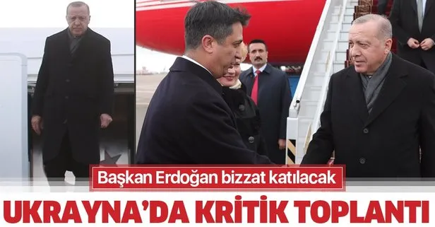 Son dakika: Başkan Erdoğan resmi ziyaretlerde bulunmak üzere Ukrayna’da