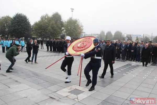 Atatürk'ün ebediyete intikalinin 85. yılı! Saygı ve özlemle tüm yurtta anıldı... CHP Taksim'e çelenk götürmeyi unuttu - 17