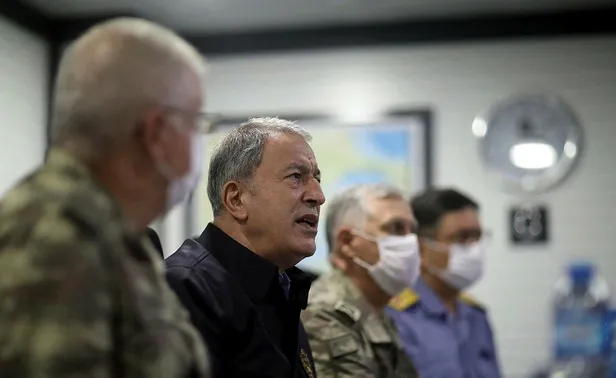 Son dakika: Milli Savunma Bakanı Hulusi Akar: Gemilerimize yapılacak herhangi bir müdahale karşılıksız kalmadı, kalmayacak-2