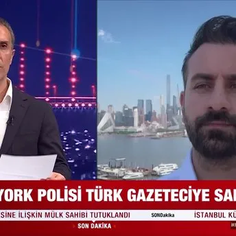 New York polisi Türk gazeteciye saldırdı!