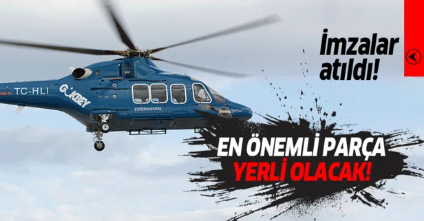 Gökbey'in en önemli parçası yerli olacak!