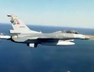 F-16’lar havalandı! Akdeniz’de sıcak dakikalar