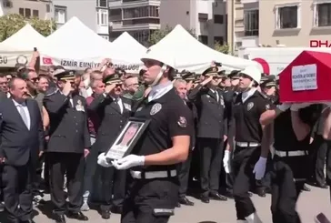 İzmir şehitleri son yolculuğuna uğurlandı!
