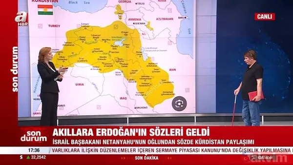 Yair Netanyahu’dan sözde Kürdistan haritalı paylaşım! Başkan Erdoğan vurdu katilin oğlu kudurdu - 14