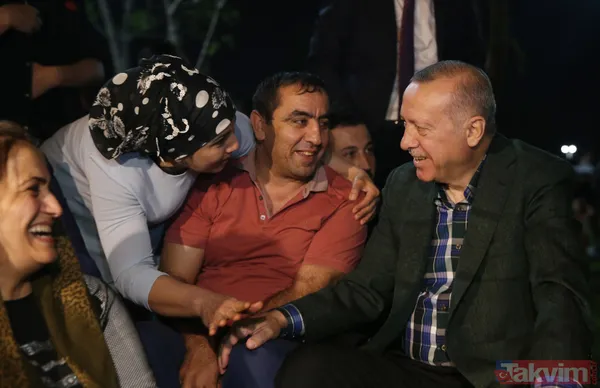 Başkan Erdoğan sahilde iftar saatini bekleyen vatandaşlarla buluştu - 20