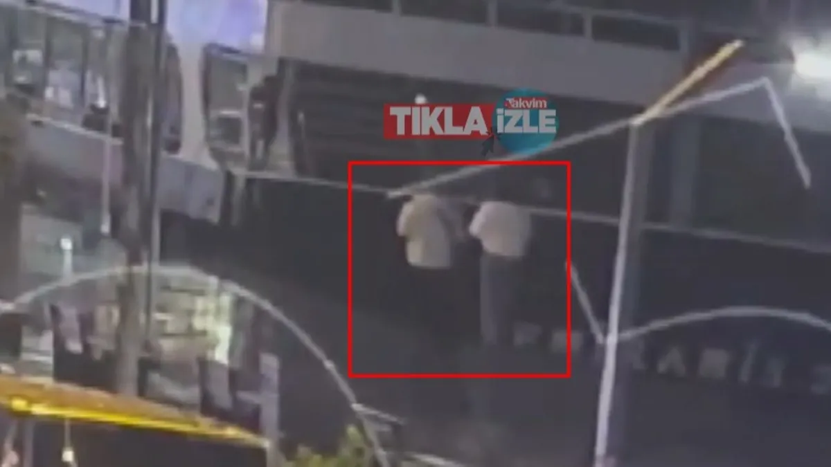 Sarıyer'de kahreden an! Kardeşlerin denize düşme anı farklı iki açıdan kamerada!