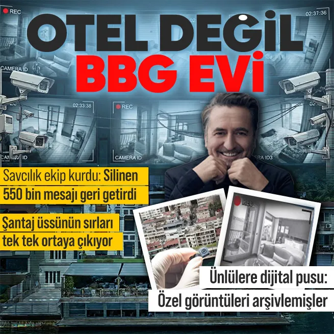 Bebek Otelde ünlülere dijital pusu: Silinen 550 bin mesaj geri getirildi