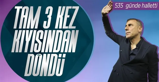 Tam 3 kez kıyısından döndü