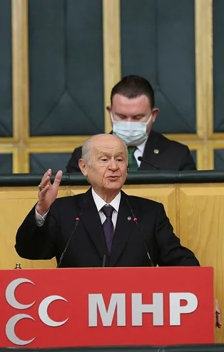 Son dakika: MHP lideri Devlet Bahçeli: Bugün karşımıza yeniden çıkanlar dün İzmir'den denize dökülenlerdir