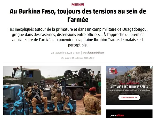 burkina-faso-fransanin-sesini-kesti-orduyu-itibarsizlastiran-jeune-afrique-dergisinin-dagitimini-durduruldu-1695709575469.jpg Burkina Faso Fransa’nın sesini kesti: Orduyu itibarsızlaştıran Jeune Afrique dergisinin dağıtımı durduruldu-3