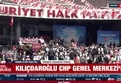 Kemal Kılıçdaroğlu CHP Genel Merkezi'nde