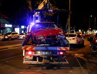Kontrolden çıktı dükkana daldı! Ankara’da feci kaza