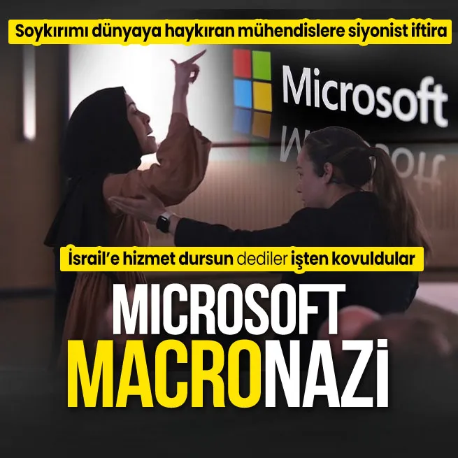 Microsoft’un İsrail’e hizmetine tepki gösterdiler işten kovuldular! Vaniya Agrawal ve Ibtihal Aboussadın işine son verildi