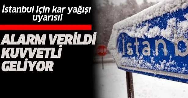 Son dakika haberi: İstanbul’a kar ne zaman yağacak?