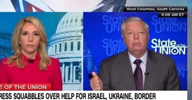 ABD’li Senatör Lindsey Graham yine saçmaladı! İsrail’in Gazze’deki soykırımını 2. Dünya Savaşı’na benzetti