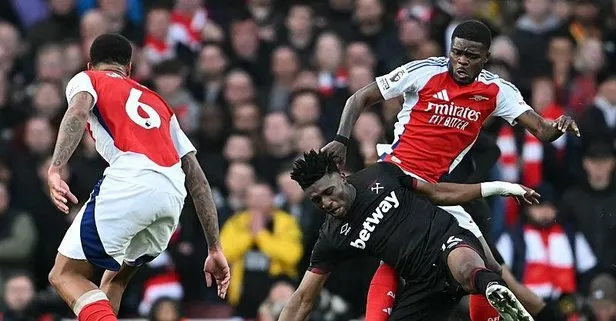 Arsenal’e evinde West Ham şoku
