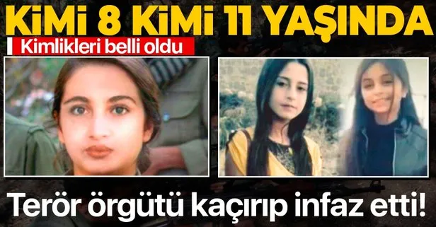 Terör örgütü PKK/YPG’nin kaçırdığı çocukların kimlikleri ortaya çıktı! Kimi 8 kimi 11 yaşında