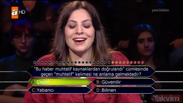 Kim Milyoner Olmak İster 801. son bölümde Fatih Sultan Mehmed sorusunu bilemeyince... - 19