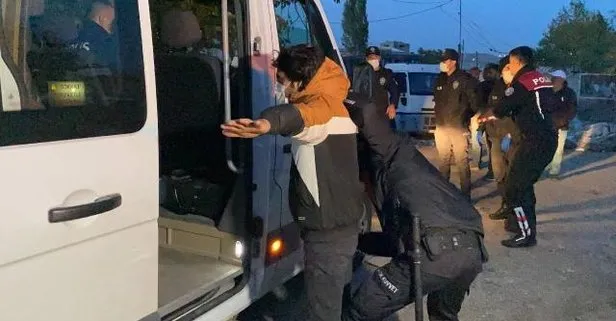 Tekirdağ’da 9 düzensiz göçmen yakalandı