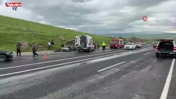 Elazığ’da feci kaza: 1 ölü 3 yaralı