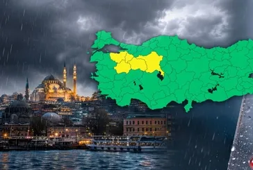 Meteoroloji'den 5 ile sarı kodlu uyarı: Yaz sıcağında gök gürültülü sağanak