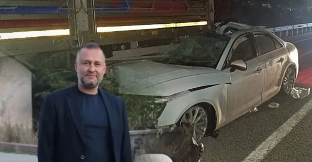 AK Parti'nin acı günü: Gerede İlçe Başkanı Mehmet Çongar trafik kazasında hayatını kaybetti