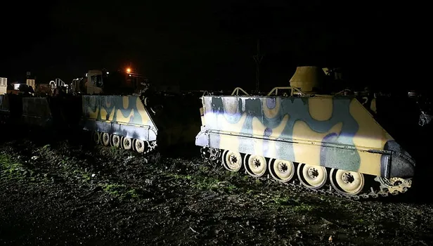 TSK’ya ait 300 askeri araç İdlib’e girdi