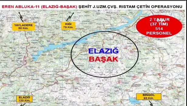 Eren Abluka - 11 Şehit Jandarma Uzman Çavuş Rıstam Çetin Operasyonu başladı!