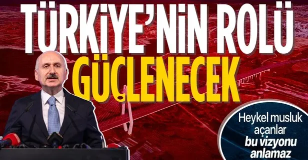 Bakan Karaismailoğlu’ndan Kanal İstanbul’la ilgili flaş açıklama: Türkiye’nin rolünü güçlendirecek