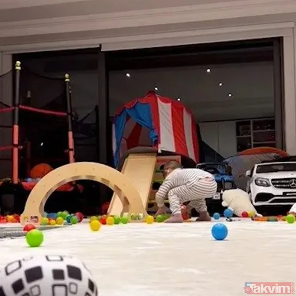 4 katlı aşk yuvası! Fahriye Evcen ve Burak Özçivit’in evine bakın! - 13