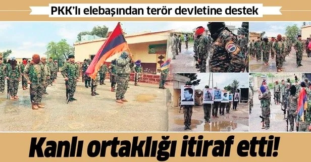 Terörist elebaşından Ermenistan itirafı