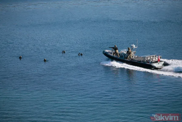 "Mavi Vatan 2019 Tatbikatı" devam ediyor | Deniz komandolarının çıkarma harekatı göz kamaştırdı - 36