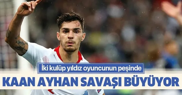 Galatasaray ve Trabzonspor arasında Kaan Ayhan savaşı